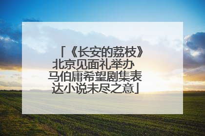 《长安的荔枝》北京见面礼举办 马伯庸希望剧集表达小说未尽之意