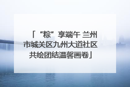 “粽”享端午 兰州市城关区九州大道社区共绘团结温馨画卷