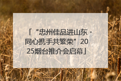 “忠州佳品进山东・同心携手共繁荣”2025烟台推介会启幕