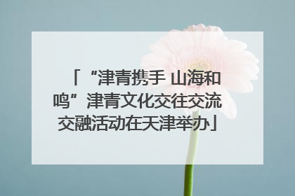 “津青携手 山海和鸣”津青文化交往交流交融活动在天津举办
