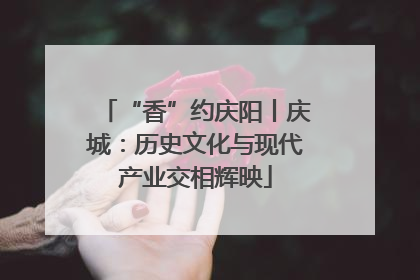 “香”约庆阳丨庆城：历史文化与现代产业交相辉映