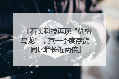 石头科技再现“价格乌龙”，其一季度存货同比增长近两倍