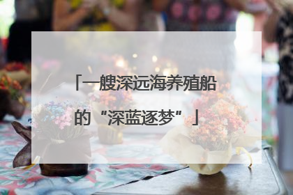 一艘深远海养殖船的“深蓝逐梦”