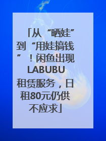 从“晒娃”到“用娃搞钱”！闲鱼出现LABUBU租赁服务，日租80元仍供不应求