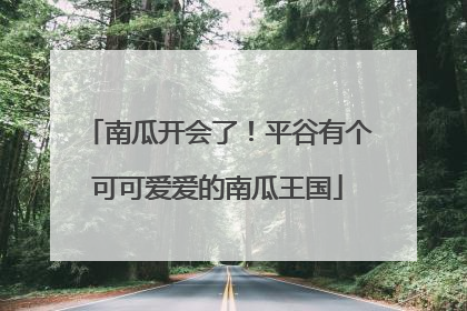 南瓜开会了！平谷有个可可爱爱的南瓜王国