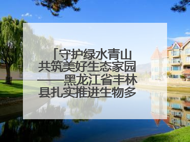 守护绿水青山 共筑美好生态家园——黑龙江省丰林县扎实推进生物多样性保护工作