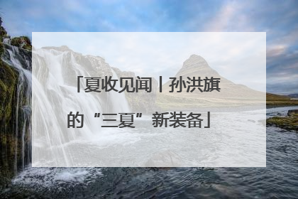 夏收见闻丨孙洪旗的“三夏”新装备
