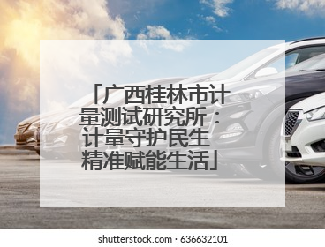 广西桂林市计量测试研究所：计量守护民生 精准赋能生活