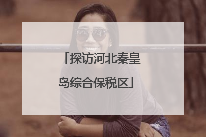 探访河北秦皇岛综合保税区