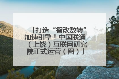 打造“智改数转”加速引擎！中国联通（上饶）互联网研究院正式运营（图）