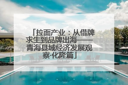 拉面产业：从借牌求生到品牌出海——青海县域经济发展观察·化隆篇