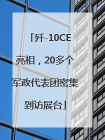 歼-10CE亮相，20多个军政代表团密集到访展台