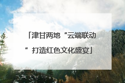 津甘两地“云端联动”打造红色文化盛宴