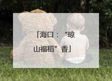 海口：“琼山福稻”香
