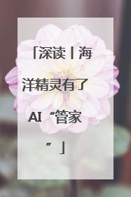深读丨海洋精灵有了AI“管家”