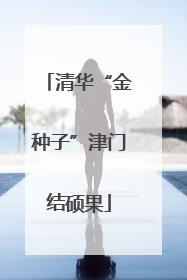 清华“金种子”津门结硕果