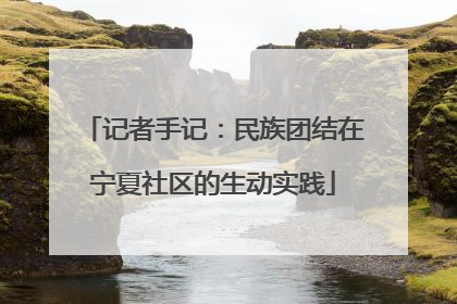 记者手记：民族团结在宁夏社区的生动实践
