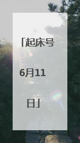 起床号6月11日