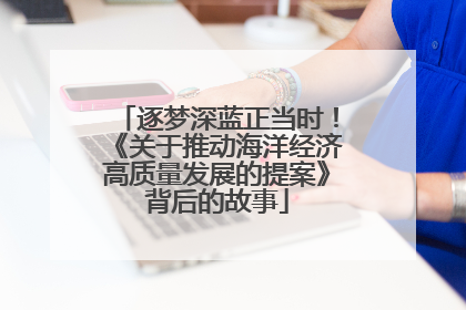 逐梦深蓝正当时！《关于推动海洋经济高质量发展的提案》背后的故事