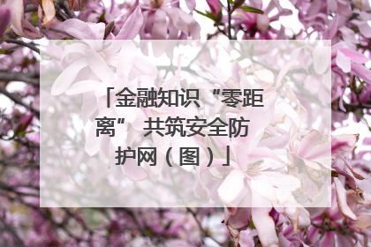 金融知识“零距离” 共筑安全防护网（图）