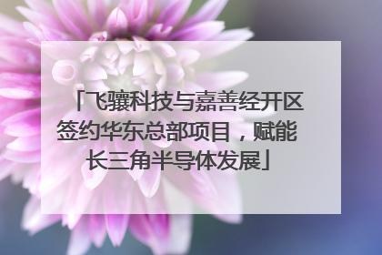 飞骧科技与嘉善经开区签约华东总部项目，赋能长三角半导体发展