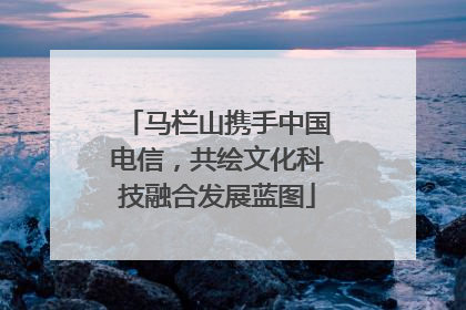 马栏山携手中国电信，共绘文化科技融合发展蓝图