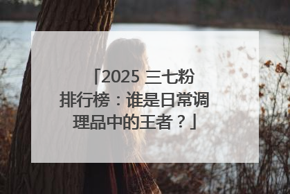 2025 三七粉排行榜：谁是日常调理品中的王者？