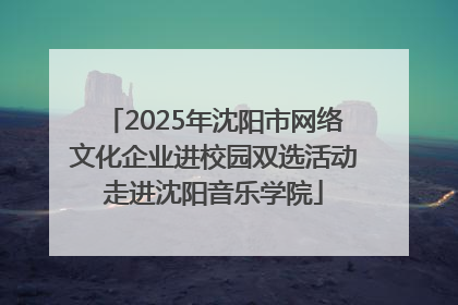 2025年沈阳市网络文化企业进校园双选活动走进沈阳音乐学院