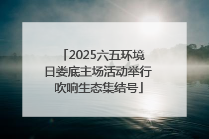 2025六五环境日娄底主场活动举行 吹响生态集结号