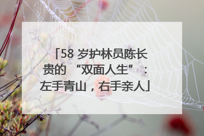 58 岁护林员陈长贵的 “双面人生”：左手青山，右手亲人