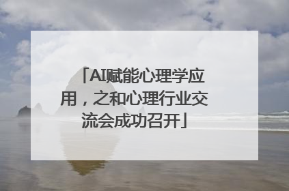 AI赋能心理学应用，之和心理行业交流会成功召开